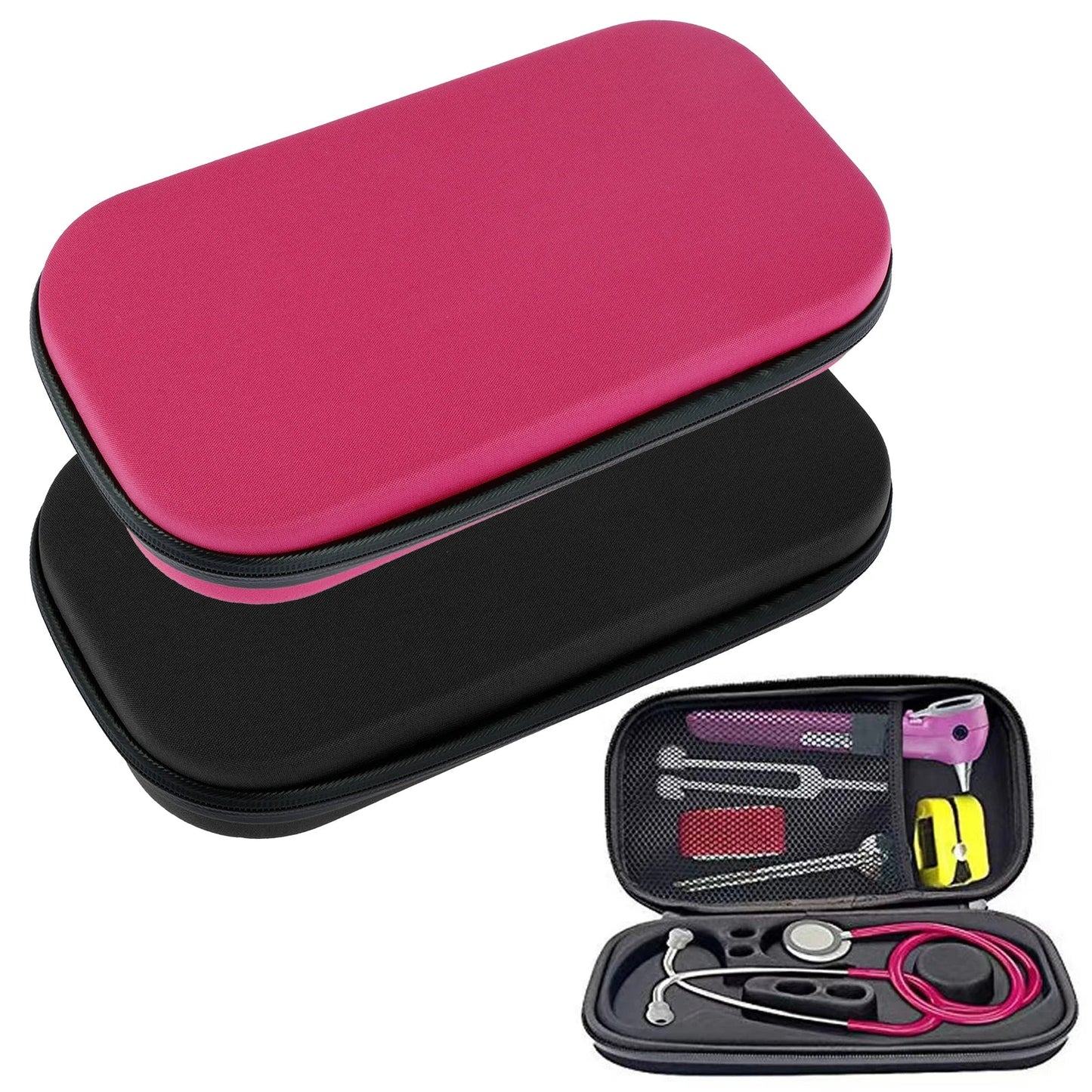 Shockproof Stethoscope Case – Portable Lightweight Medical Storage & Travel Carrying Bag Organizer