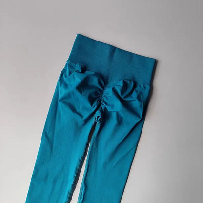 High Waist Women’s Yoga Leggings – Seamless Push-Up Fitness, Running & Gym Pants with Hip Lift and High Elasticity