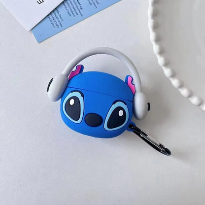 3D Cartoon Silicone Case for AirPods 1/2/3 & Pro 2 — Protective Wireless Earphone Charging Cover