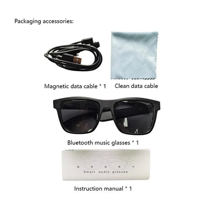 Xiaomi Smart Glasses Sunglasses — Bluetooth 5.3 Wireless with Call, Music, Voice Assistant, Navigation, Waterproof & Anti-UV