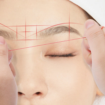 10m Pre-Inked Mapping String for Eyebrows – Microblading & PMU Marker Thread in Box for Tattoo Brow Mapping