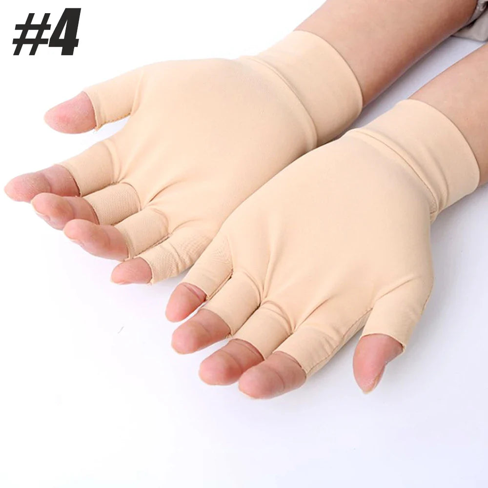 Magnetic Fingerless Arthritis Therapy Gloves – Pain Relief for Men & Women with Joint & Rheumatoid Hand Pain