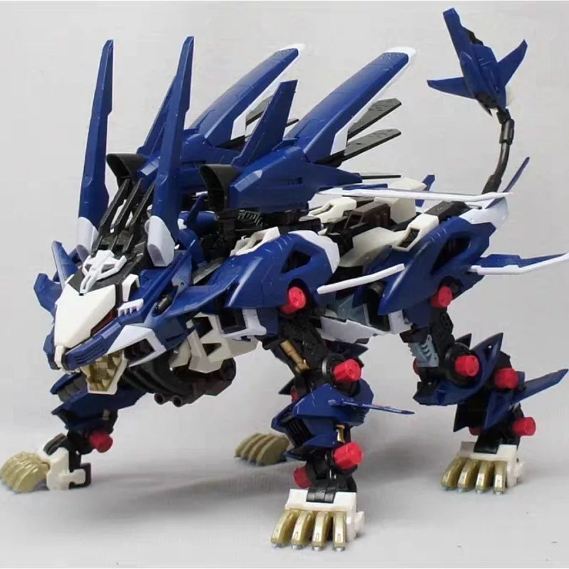 BT Building Blocks ZOIDS RZ-041 Liger ZERO Jager — 1:72 Scale Full Action Plastic Model Kit, Assemble Toy, Christmas Gift for Children