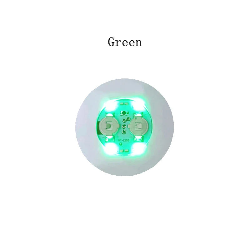 LED Wine Bottle Coasters — Colorful Glowing Stickers for Bar, Wedding, Party Lighting Decor (1/10/20/50PCS)