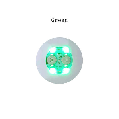 LED Wine Bottle Coasters — Colorful Glowing Stickers for Bar, Wedding, Party Lighting Decor (1/10/20/50PCS)