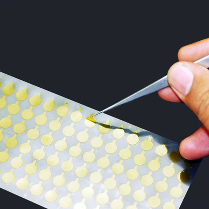 100pcs High-Temperature Protective Dust Stickers — iPhone Camera Infrared Dot Matrix Tape