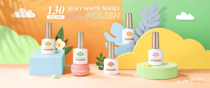 BORN PRETTY 15ml Clear Non-Stick Hand Extension Gel - 3D Shaping Nail Art, Milky Jelly Hard Gel for Fake Nails