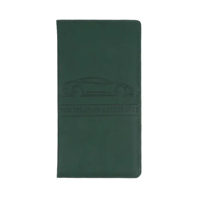 Car Document Holder — Registration & Insurance Organizer for Auto and Truck, Essential Driver Compartment Accessory