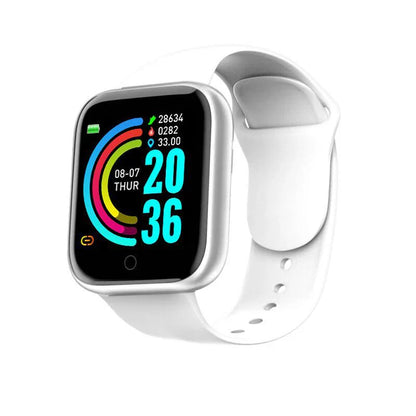Multifunctional Y68 Smartwatch — Bluetooth Phone, Music, Fitness & Sports Tracker with Sleep Monitor for Men & Women, D20 Model