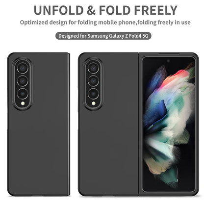 Samsung Z Fold 5/4/3/2/1 Case — Anti-Fingerprint Shockproof Full Protection Cover in Black, Green, Purple