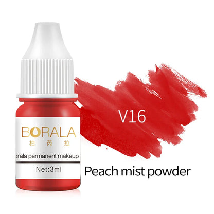 Borala 26 Colors 3ML Permanent Makeup Pigments – Sample Size for Lips, Eyebrows & Eyeliner, Beauty Art for Women