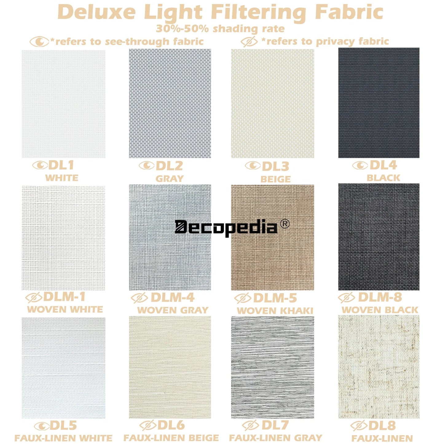 Decopedia Motorized Roller Blinds for Windows – Cordless Smart Blackout Day & Night Curtains for Living Room
