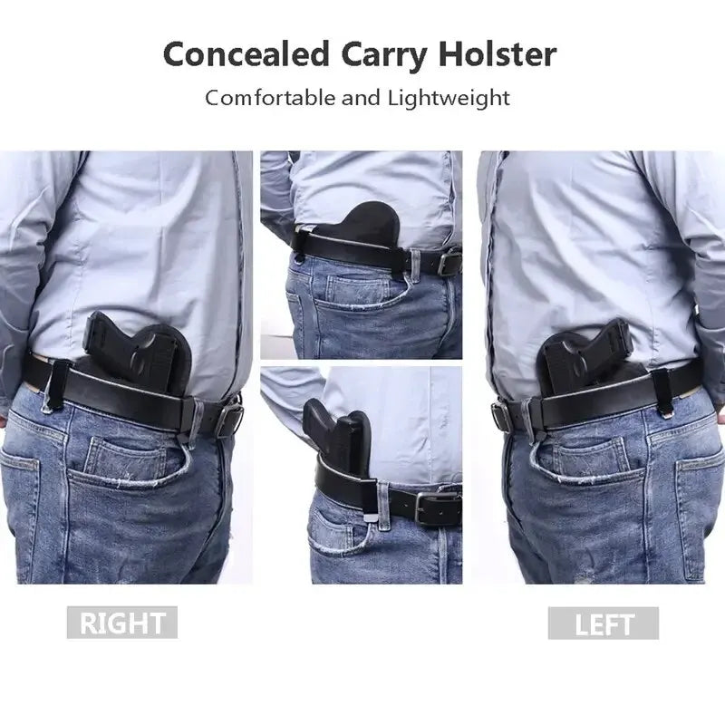 Tactical IWB Holster - Universal Concealed Carry Gun Bag for Left & Right Hand Use