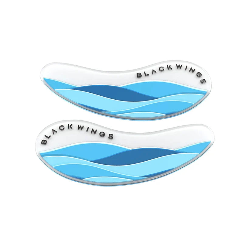 Blackwings Reusable Silicone Cooling Eye Patches – Gel Eye Mask for Dark Circles & Puffy Eyes (6 Pairs)