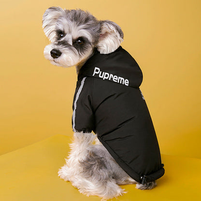 Waterproof Reflective Dog Coat – Warm Fleece Jacket for Small & Medium Dogs, Winter Raincoat for Puppies & Chihuahuas