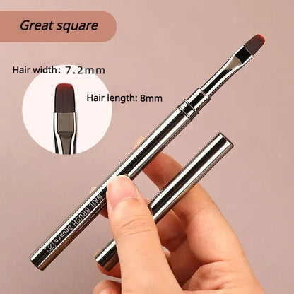 Nail Art Liner Brushes for Striping & Drawing – 6 to 25mm Design Pens, Professional Manicure Tools