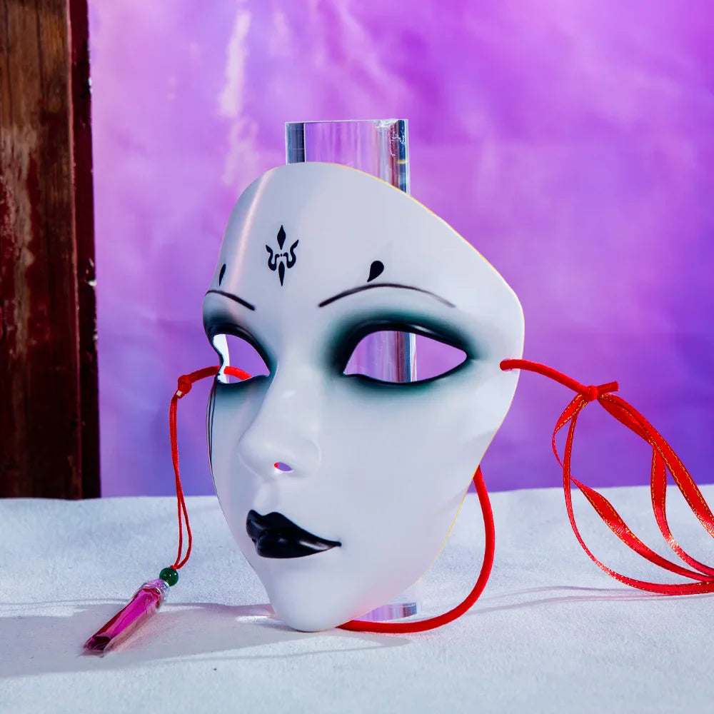 Journey to the West Spider Spirit Cosplay Mask — Anime Roleplay Masquerade Mask for Halloween & Party Decorations