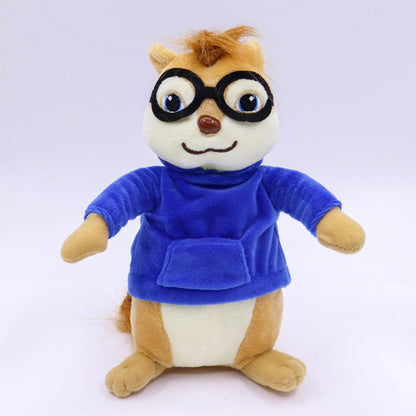 3PCS Alvin and the Chipmunks Plush Toys – 20CM Kawaii Stuffed Animals for Kids Christmas Gift