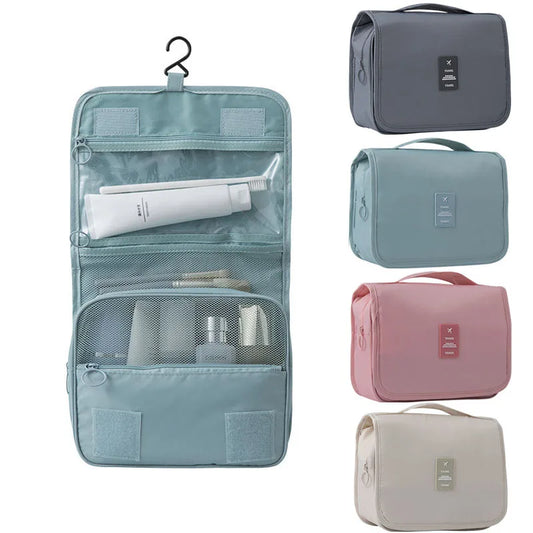 Waterproof Travel Makeup Bag – Large Capacity Toiletry Organizer & Beauty Storage Pouch