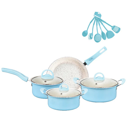 13-Piece Non-Stick Pots & Pans Set – Complete Kitchen Cookware, Perfect Gift for Family & Friends