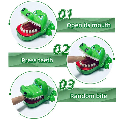 Crocodile Teeth Toy – Children's Finger Reaction Training, Lucky Game, Novelty Trick & Decompression Toy