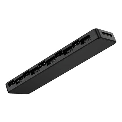 TEUCER LP-10 ARGB/PWM Fan Hub - 2-in-1 PC Fan Controller & ARGB Lighting Adapter
