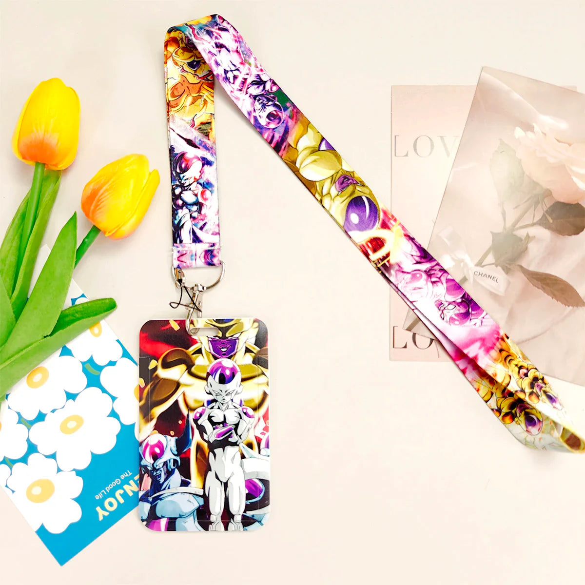 Dragon Ball Anime Lanyard – Credential Holder for Key, Card, Badge & Gym Keychain Accessories Gift