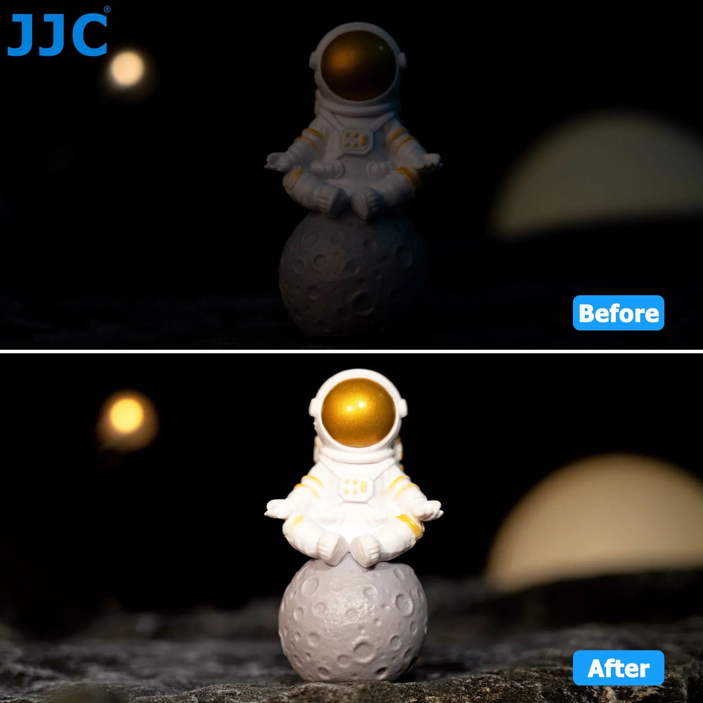 JJC LED Macro Arm Light — 10-Level Adjustable Brightness for Macro Photography, Compatible with Canon, Nikon, Sony, Olympus, Fujifilm DSLR