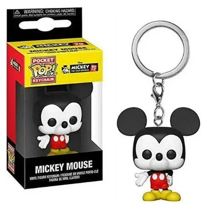Funko Pocket Pop Keychains 22 Styles – Mickey, Minnie, Donald, Stitch, Angel, Elvis, Lilo & Scrump Vinyl Figure Toys