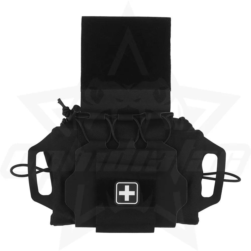 OphidianTac Outdoor First Aid Bag – Rapid Deployment Medium IFAK MOLLE Medical Pouch for Hunting Vest Accessories