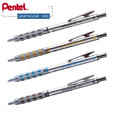 Pentel Graphgear 1000 Mechanical Pencil PG1000 – Low Center of Gravity Precision Drafting Pencil 0.3/0.5/0.7/0.9mm Art & Drawing Tool