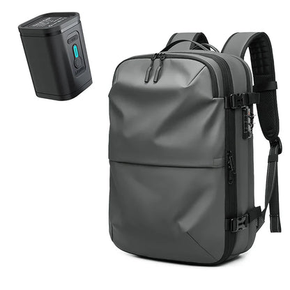 Men's Travel Backpack – Vacuum Compression, 17-Inch Laptop Backpack, Large Capacity Business & School Backpack, Expanded Hiking Bag