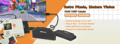 BitFunx GameStar SATA Adapter — 2.5 & 3.5 Inch HDD Hard Drive for PS2 Playstation 2 Console