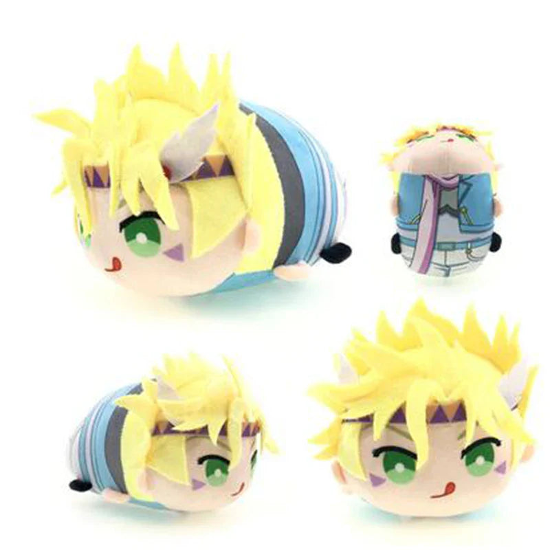 20cm JoJo's Bizarre Adventure Plush Toy – Johnny Joestar & Jolyne Cujoh Stuffed Doll, Birthday Gift for Children
