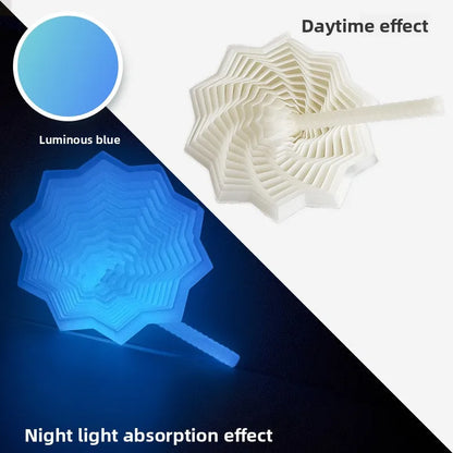 3D Printing Sensory Fidget Star – Hexagon Whirling Spiral Visual Illusion Stress Relief Ornament