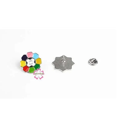 Set of 8 Pokémon Gym Badge Pins – League Region Brooches from Kanto, Johto, Hoenn, Sinnoh, Unova, Kalos & Orange Islands