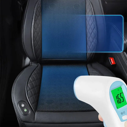 DC 12V 3D Spacer Car Summer Cool Air Seat Cushion | Fast Blowing Ventilation | 8Fan/16Fan | Refrigerated Cooling Pad