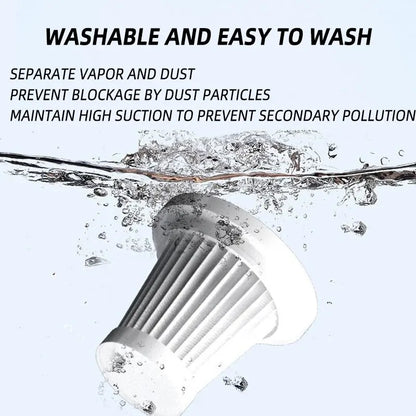 Wireless 120W High Power Vacuum Cleaner - Dual-Use for Home & Car, 1PC, Powerful & Portable, Black