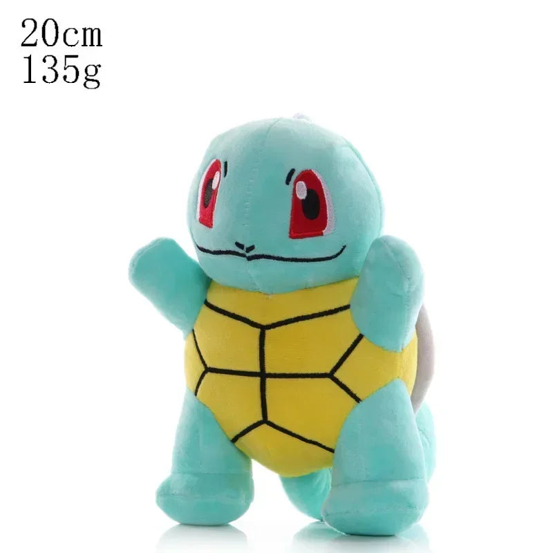 Pokemon Plush Toys – Soft Pikachu, Pichu, Charmander, Bulbasaur, Squirtle & Eevee Stuffed Dolls