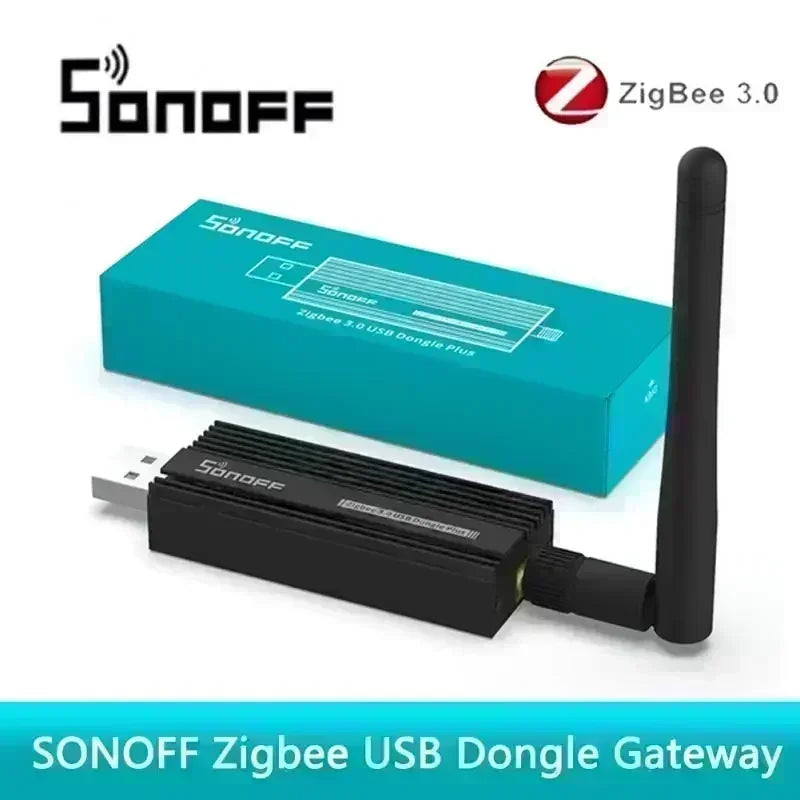 Sonoff Zigbee 3.0 USB Dongle Plus E – Wireless Zigbee Gateway with USB Interface, EFR32MG21, Alexa & Google Home Voice Control