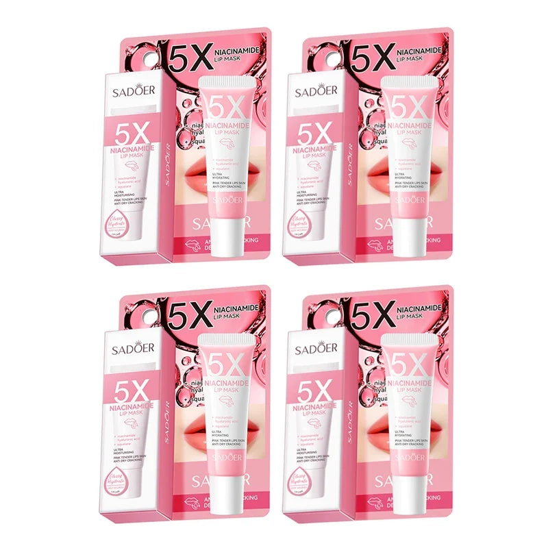 Niacinamide Plumping Lip Mask 5X - Overnight Hydration for Soft, Smooth Lips