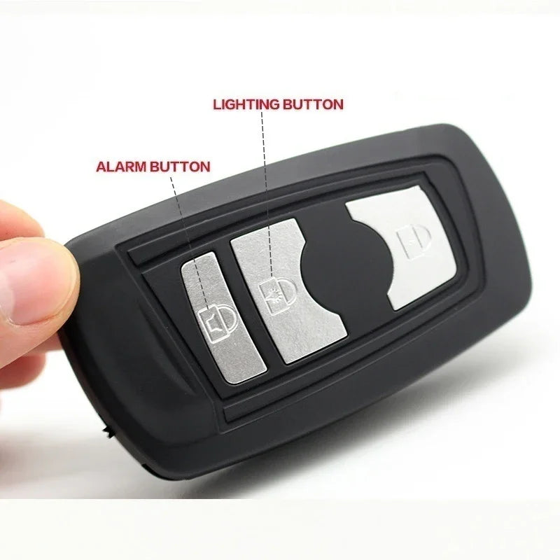 Mini Car Key Stun Gun — Portable Self-Defense Pendant for Outdoor Use