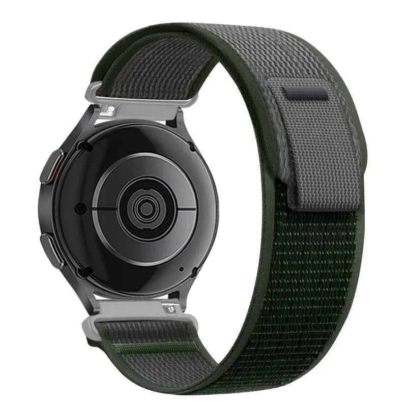 22mm Sport Nylon Watch Band for NORTH EDGE APACHE-46 – Trail Loop Replacement Strap Bracelet Correa Durable Adjustable Wristband