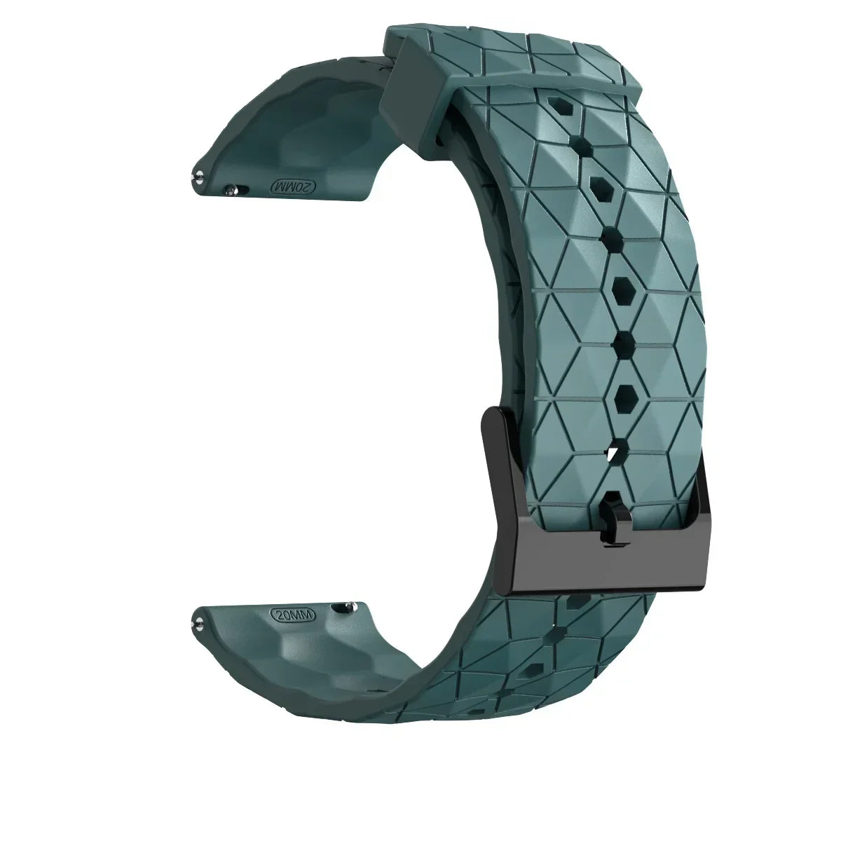 20mm/22mm Silicone Strap for Samsung Galaxy Watch 7/6/5/4 & Huawei GT3/4Pro – Universal Band for Classic Gear S3