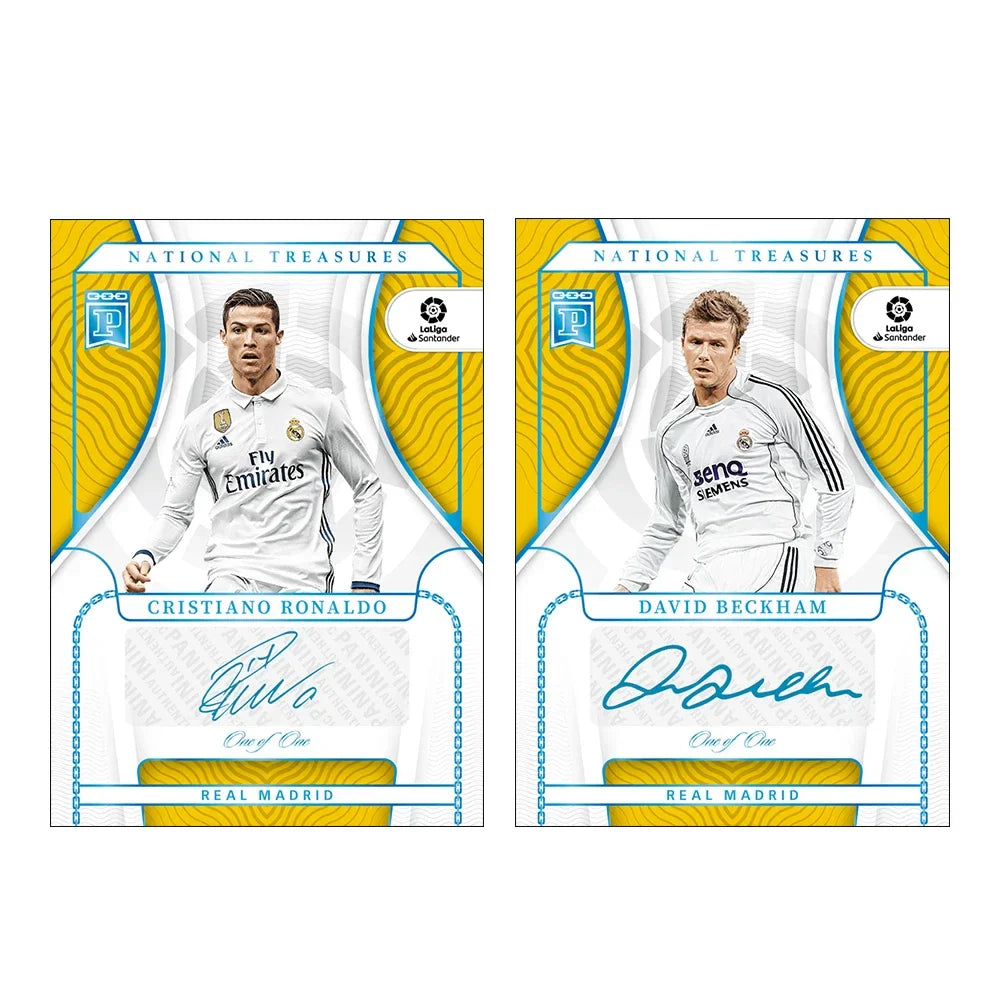 Panini DIY Star Football Card – Messi & Ronaldo Collectible, Homemade Gift for Christmas & Birthday