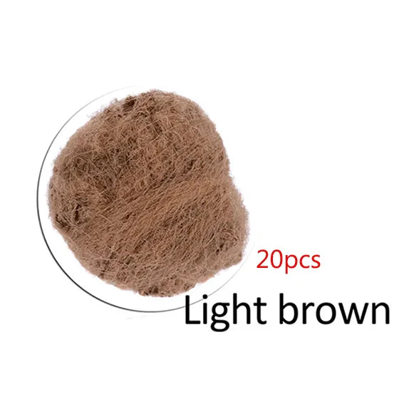 Five-Color Nylon Hairnets – Soft Elastic Invisible Hair Nets, 20PCS/50PCS Sample Pack