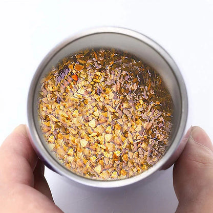 Double-Wall Stainless Steel Yerba Mate Tea Set - Gourd-Shaped Coffee Cup with Lid, Spoon, Straw, Bombilla Head Filter, and Brush
