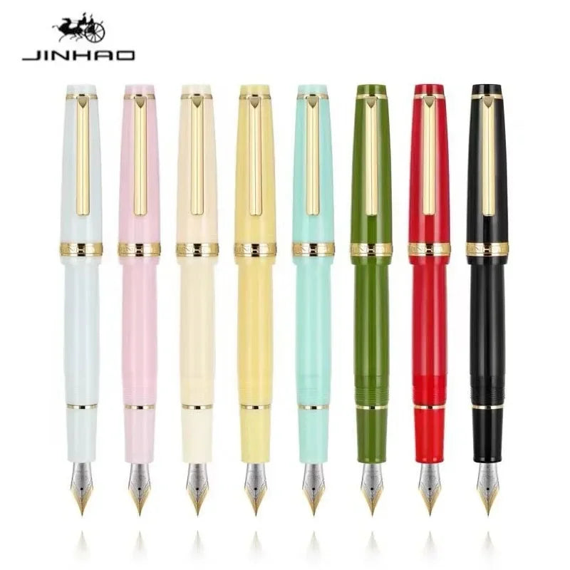 Jinhao 82 Fountain Pen: Extra Fine Nib (0.38/0.5/0.7mm) - Multicolor Luxury Elegant Writing Instrument for Office and School Supplies