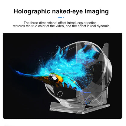3D Hologram Fan Mini — HD Holographic Projector for Advertising, Stores, Bars, Parties & Xmas Display