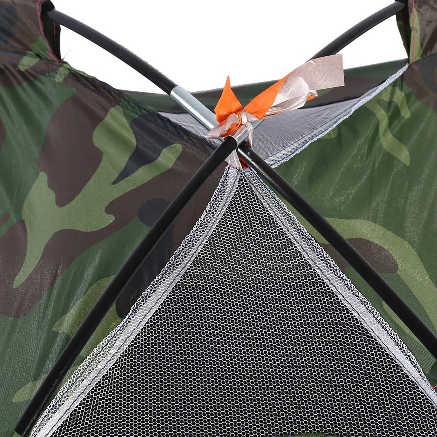 One Person Outdoor Camping Tent – Camouflage Waterproof UV Protection Hiking Shelter